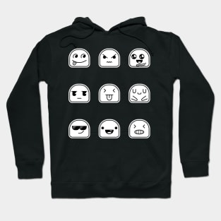 Doodle Face Hoodie